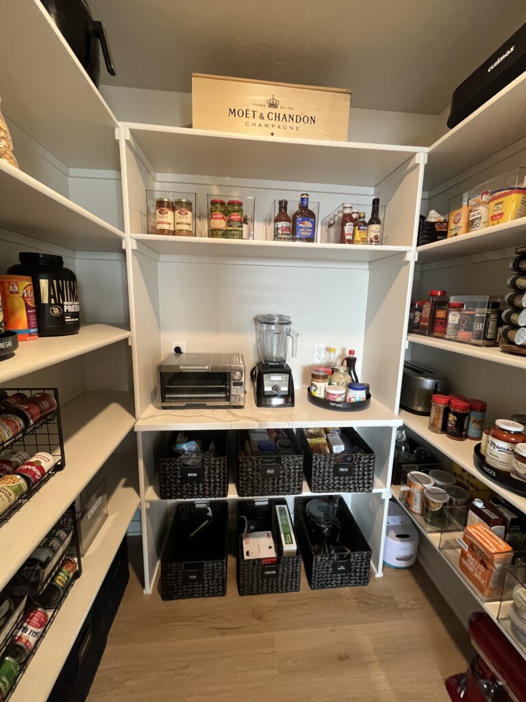 pantry after organization