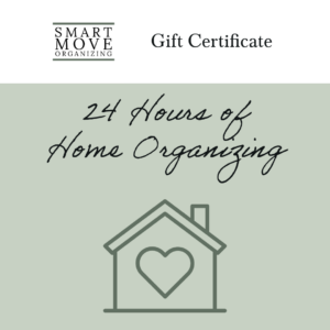 24-Hour Home Organizing Gift Certificate