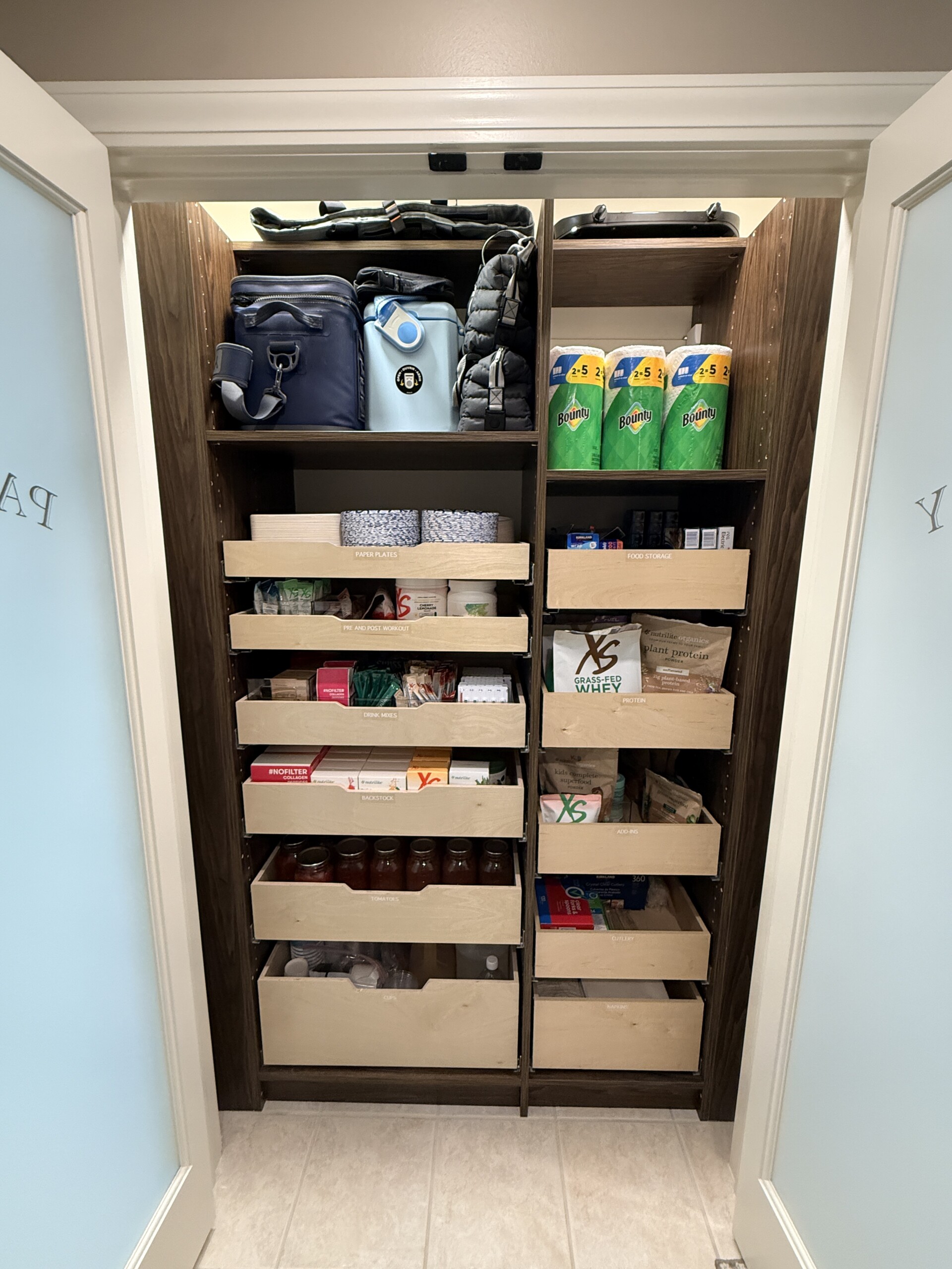 organized pantry